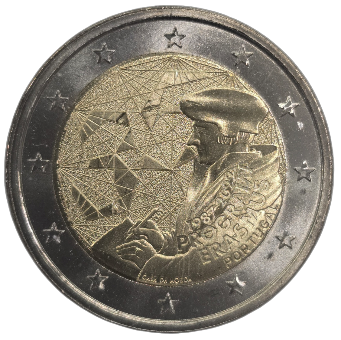 2 euros conmemorativa 35º Aniversario del Programa Erasmus